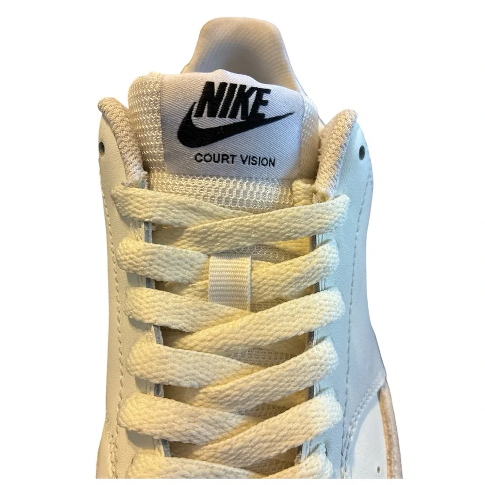 Nike Court Vision Low 'White Black Gum Size 8.5 Men’s